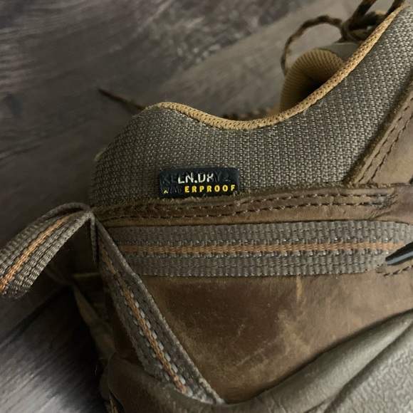 Keen Targhee hiking boots brown waterproof men's size 9 - Picture 8 of 9